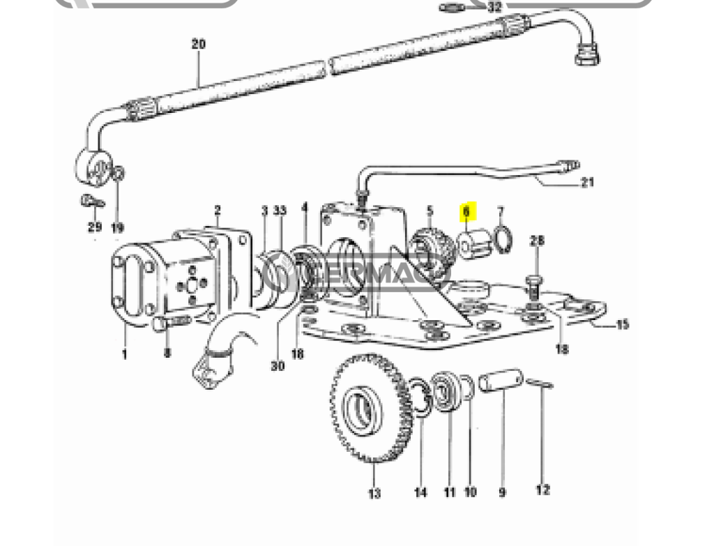 albero scanalato z.17              
