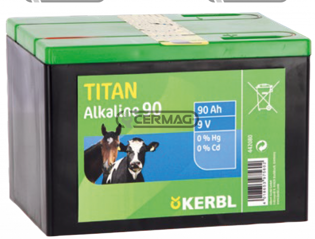 Alkaline Trockenbatterie TITAN 90
