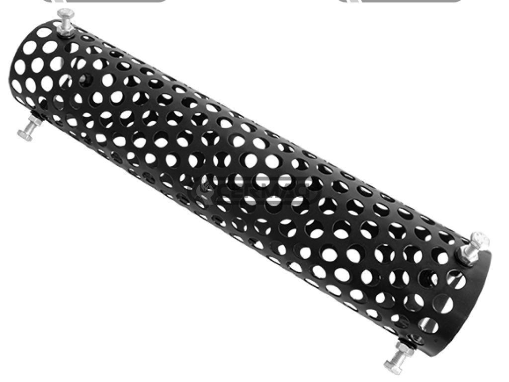 Criba metálica antiquemaduras