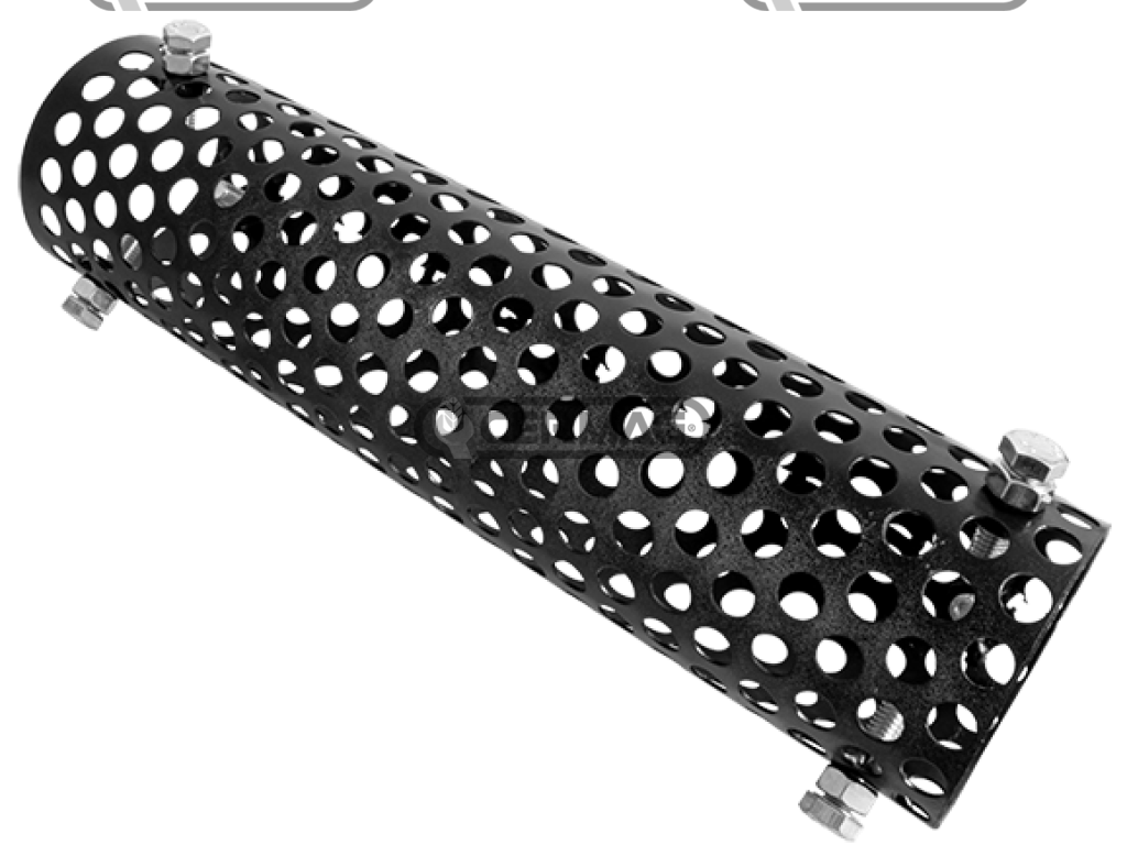 Criba metálica antiquemaduras