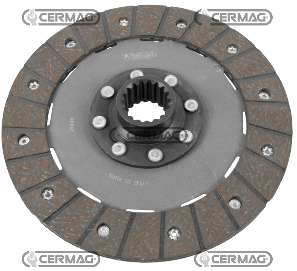 Disco embrague central rígido