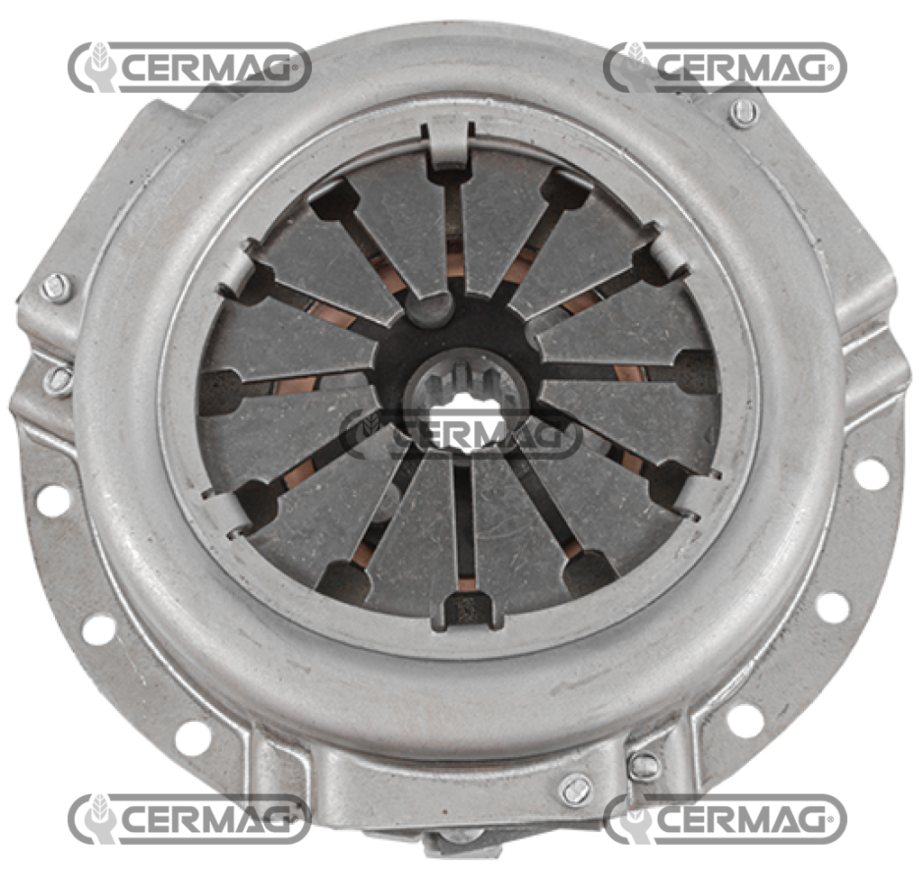 Embrayage bidisque avec ressorts à diaphragme