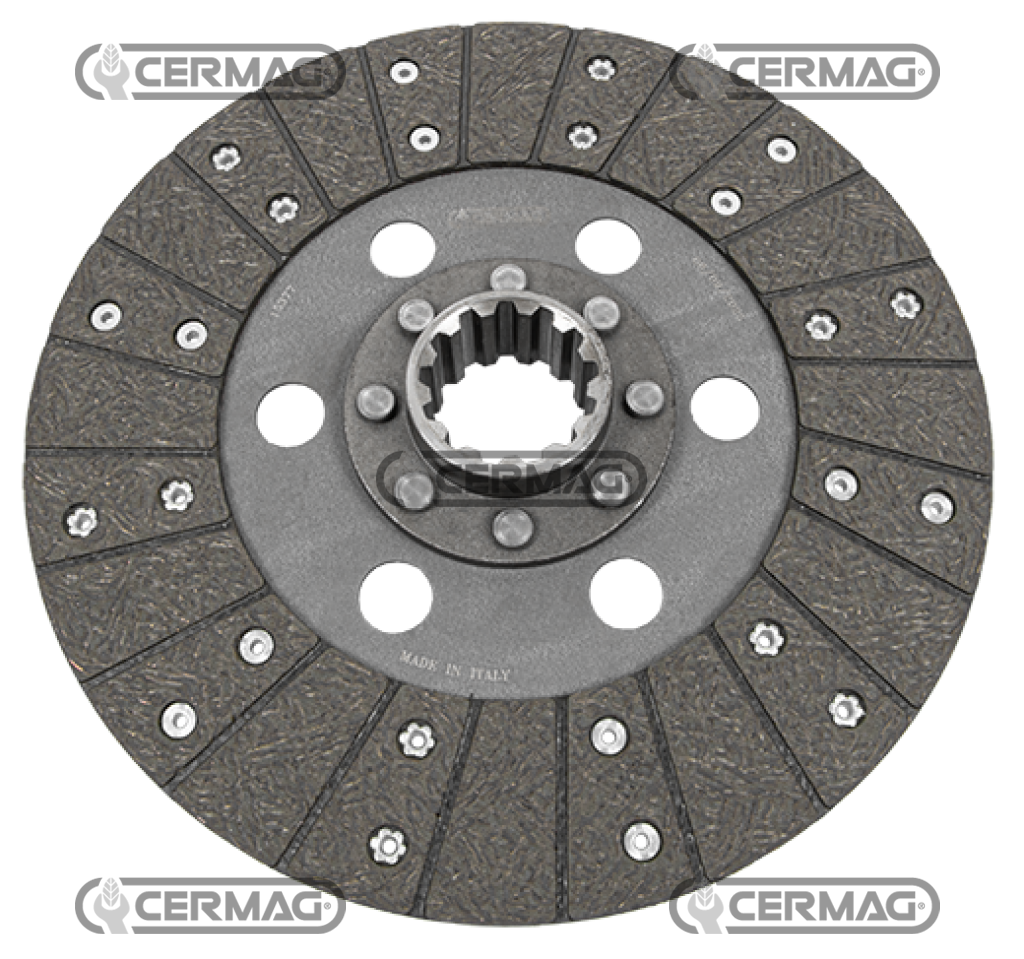 PTO clutch disc rigid
