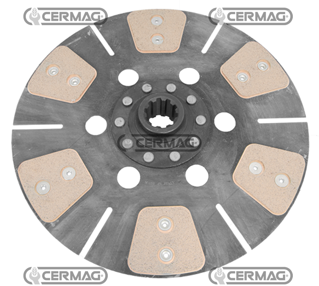 Disco embrague central 6 paletas rígido