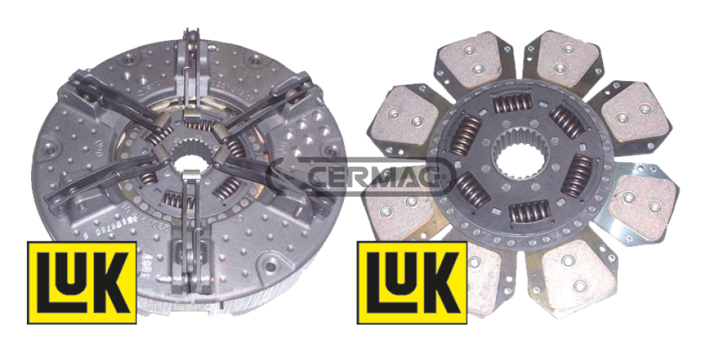 Double-plate mechanism Ø 310 mm