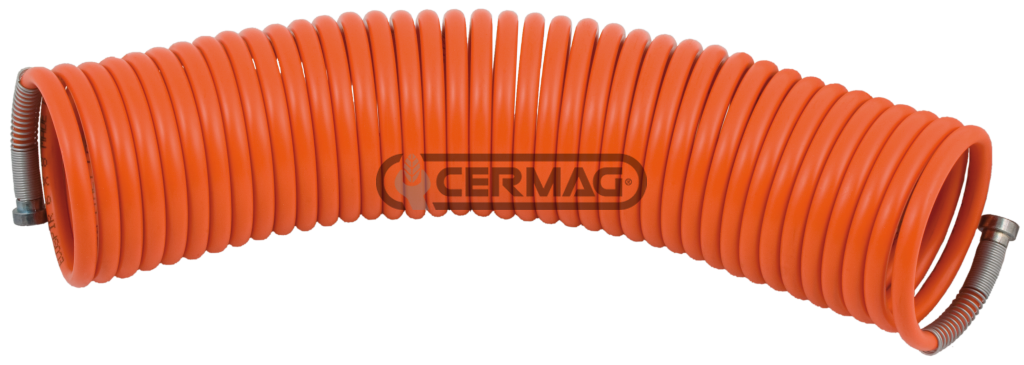 Tubo aria a spirale completo di attacchi