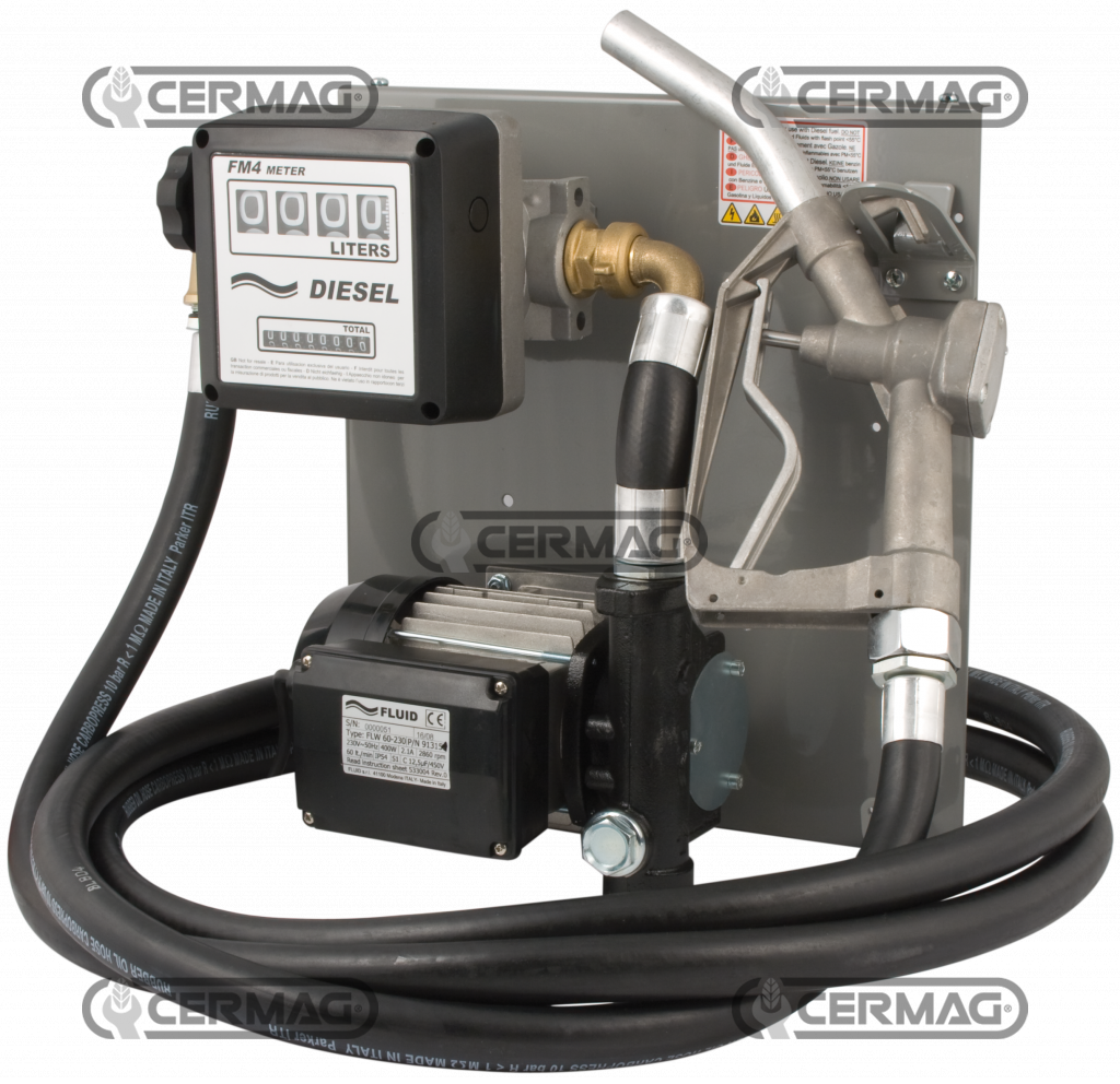GAS-OIL TRANSFER WITH ELECTROPUMP 220 VOLT