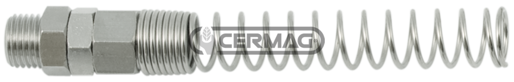 ATTACCO GIREVOLE CON MOLLA