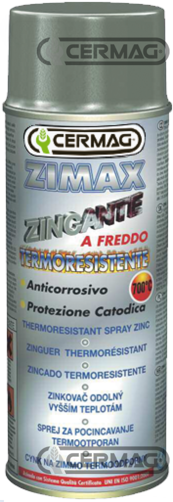 Thermoresistant zinc spray 700°C - 400 ml