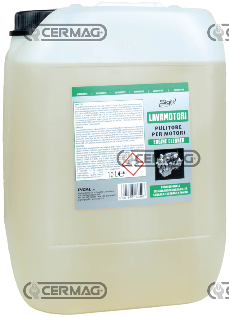 Detergente per motori - 10 L