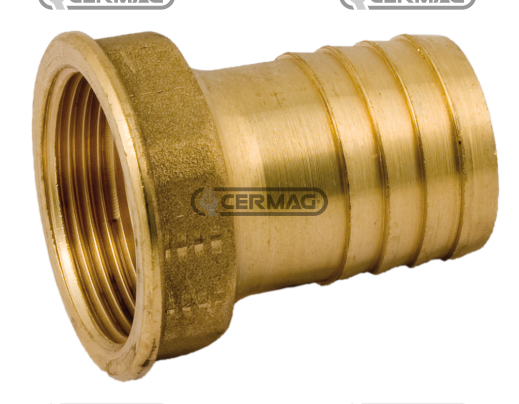 RACCORD A UN MORCEAU POUR TUBE GOMME FEMELLE