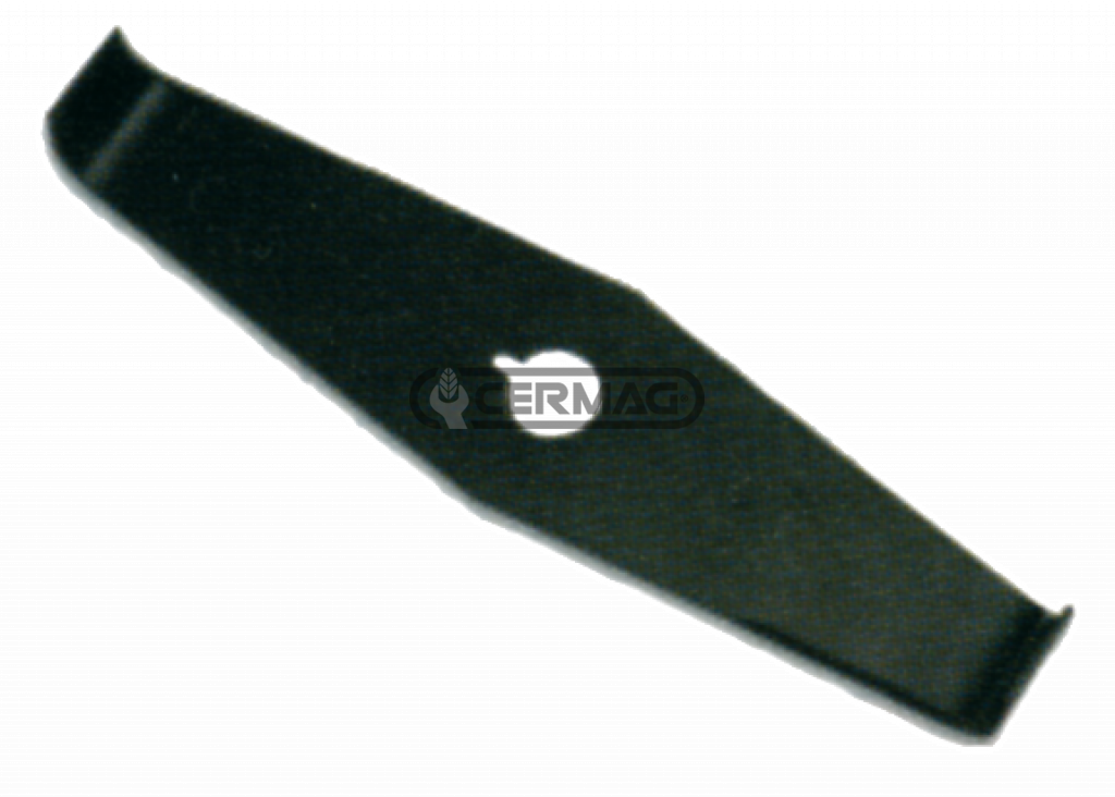 Cutter blade with 2 tooth