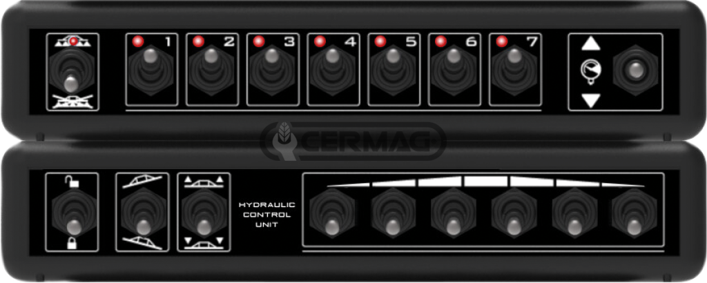 Universal switch box 5 water ways - ANET