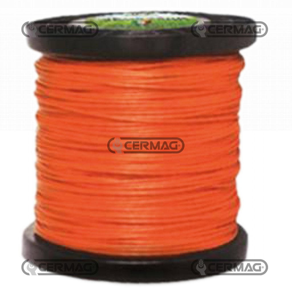 Round section nylon cord for small brush-cutter