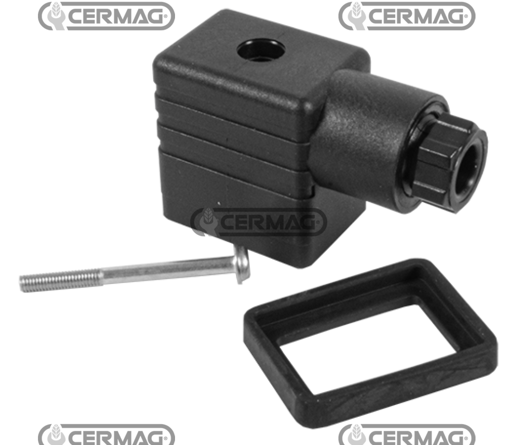 Tight connector for spray valves