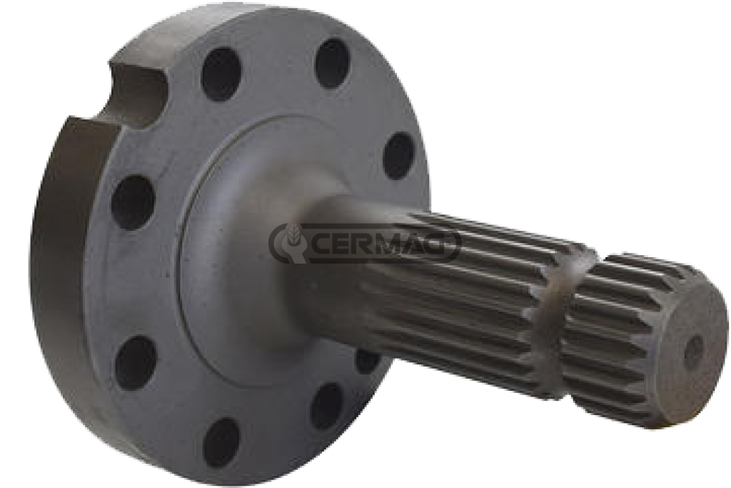 Pto shaft with flange