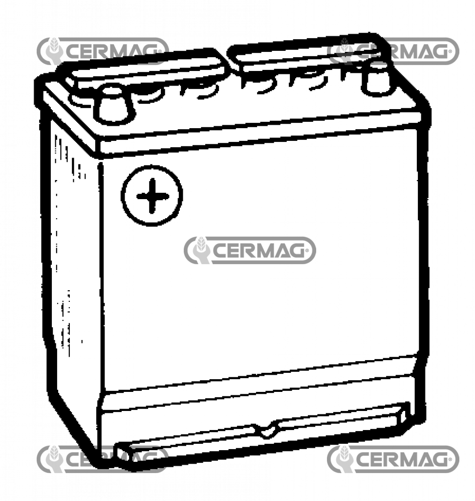 Batterie standard 12V type étroit - ENERGECO