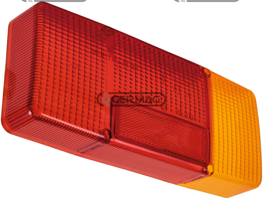 Right cover (red-orange)