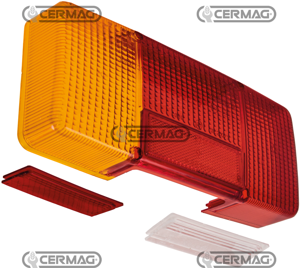 Left cover (red-orange)