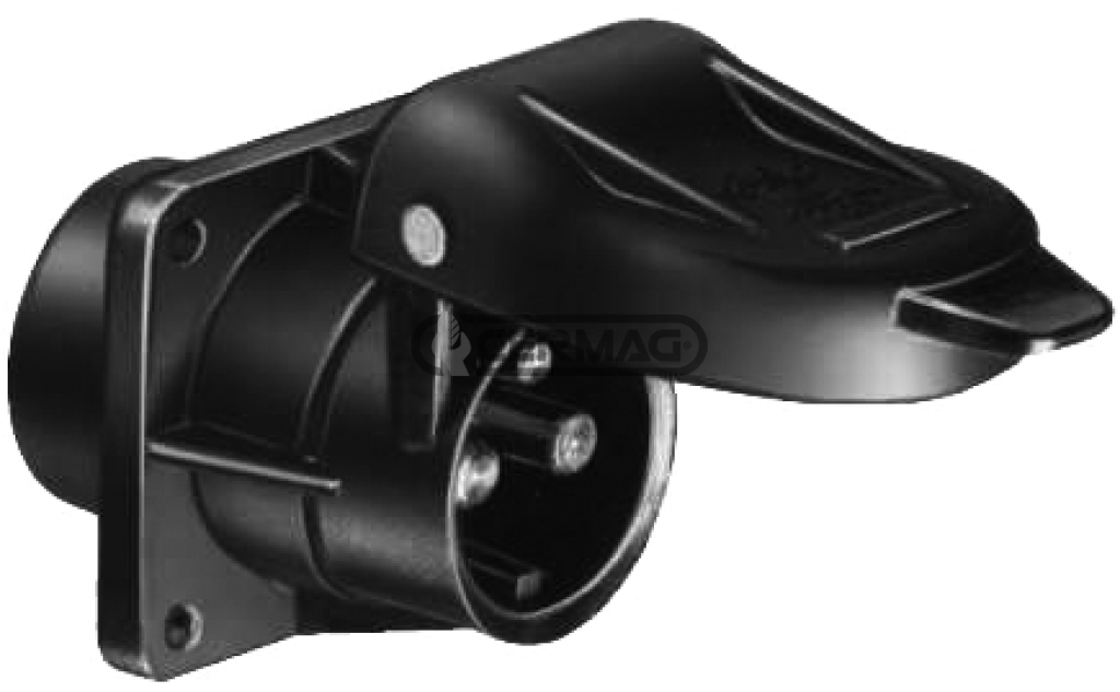 ACOPLAMIENTO 3  POLOS BRIDA CUADRADA 12/24V  2x25A  +  1x5A