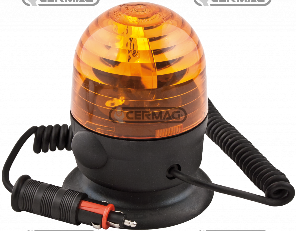 MICROBOULE-R ROTATING BEACON WITH MAGNETIC SUCTION CAP