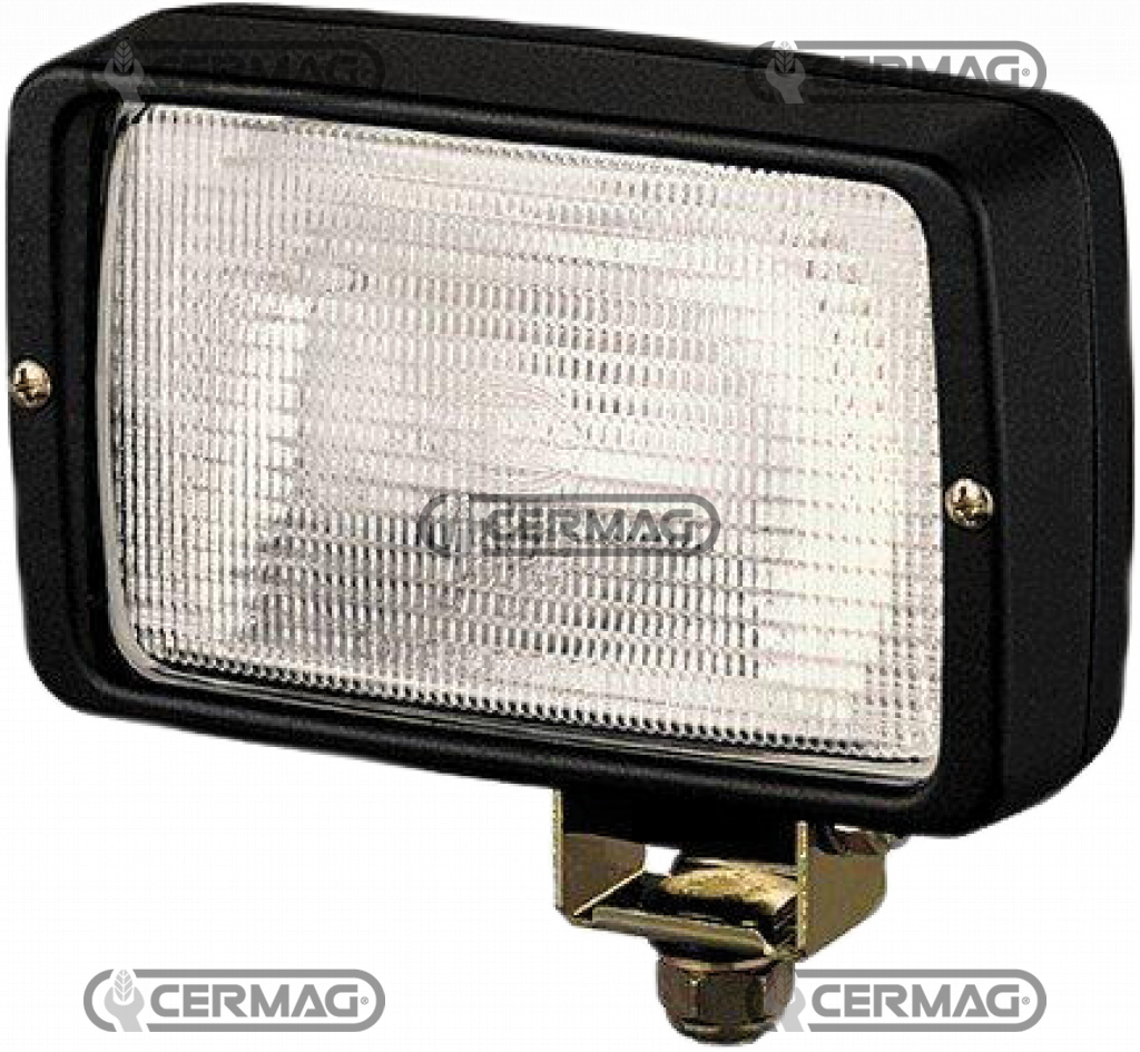 WORKING LAMP FF®-H3 WITH LIGHT UNIT FOR BROAD ILLUMINATION OF EXTENDED FIELD, WITH SLANTABLE BASE