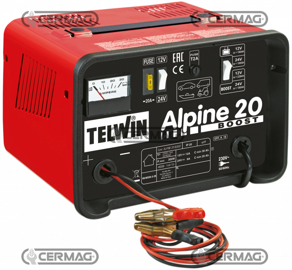 Carica batterie 12/24V - ALPINE 20 BOOST