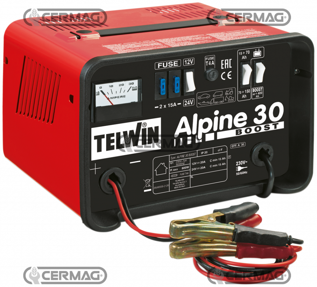 Carica batterie 12/24V - ALPINE 30 BOOST