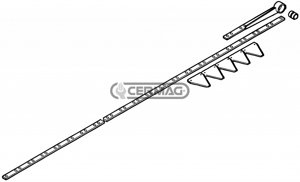 SPARE PARTS OF GASPARDO MOWERS FB 295