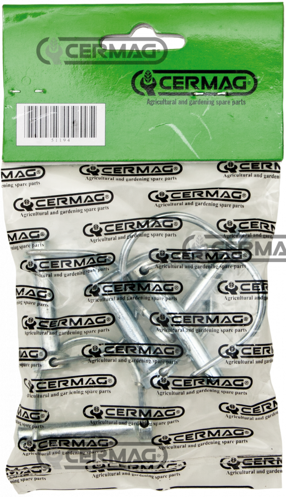 PACK OF 5 PINS FOR MOTOR-HOE