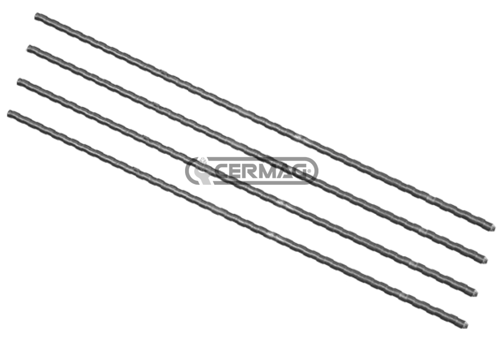 Kit de tiges de agrafe  de 4 pièces