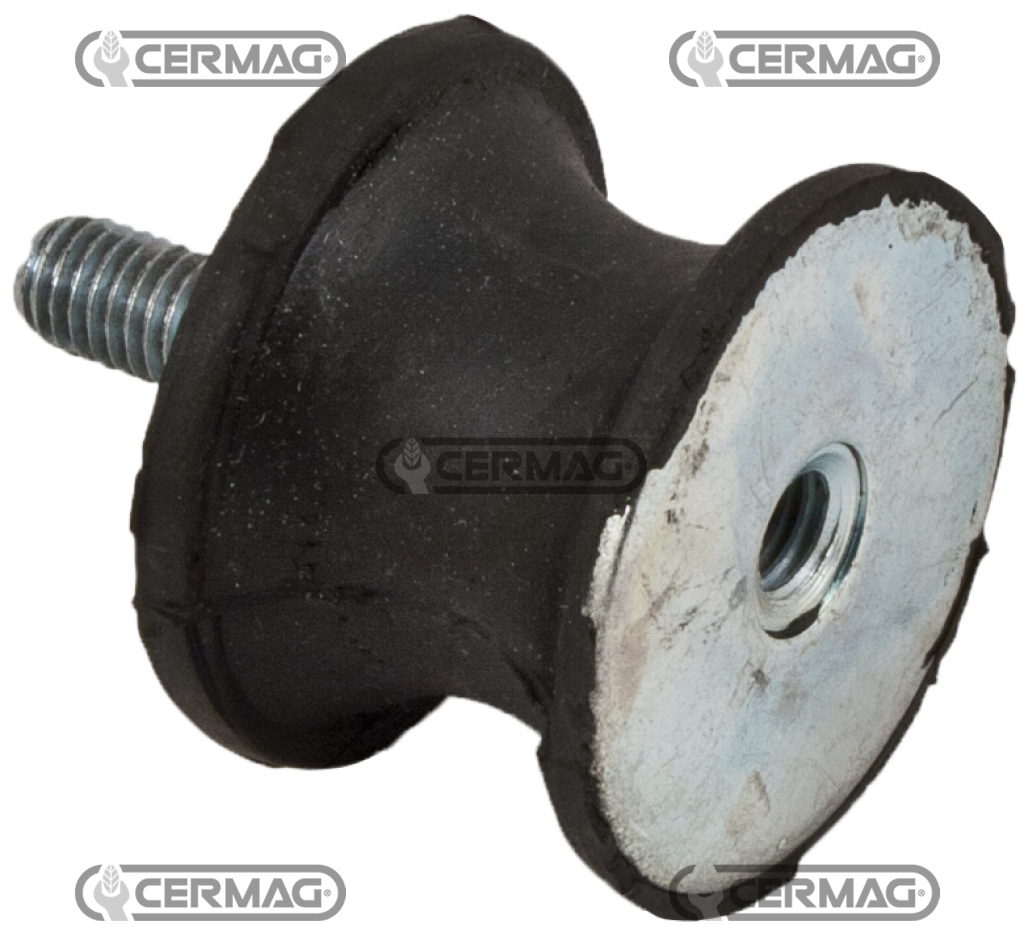 Antivibrante sgolato filettato MASCHIO/FEMMINA