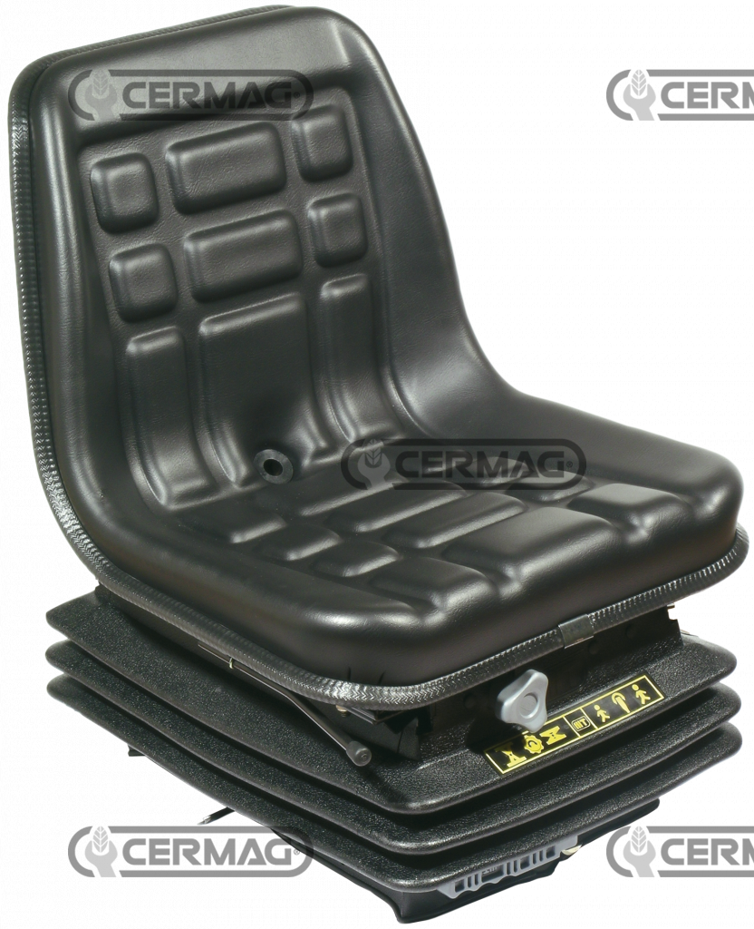 SEAT WITH SUSPENSION AND SLIDE RAILS TYPE MINI BALTIC GT60