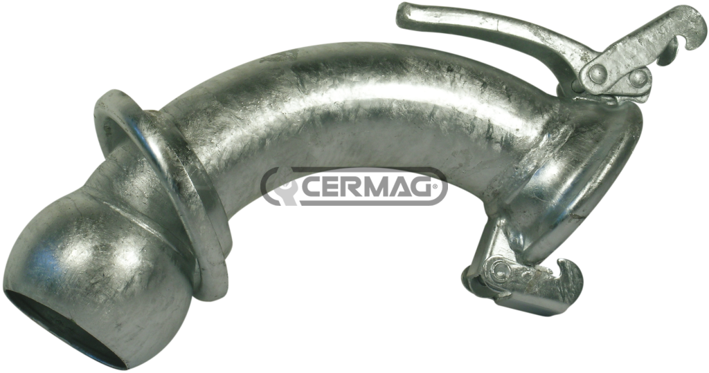 COUBRE 90&deg; AVEC GRIFFE ET SPHERE