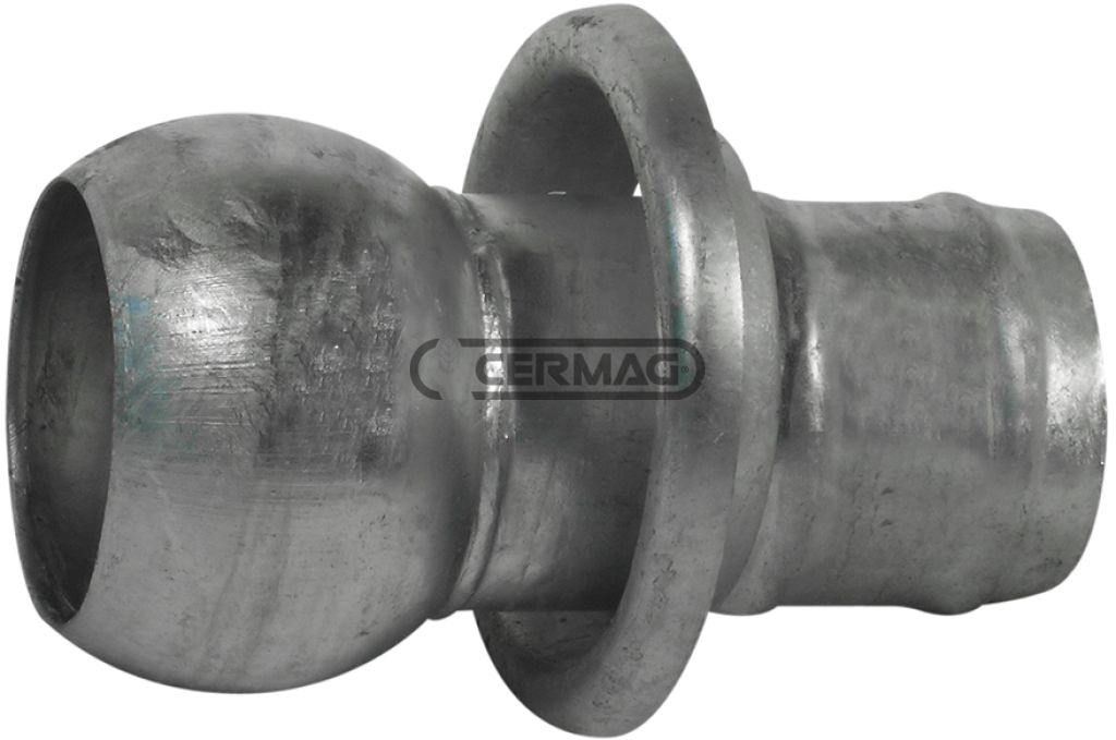 SEMIJUNTA MACHO CINCADA Y CON SEPARADOR PARA TUBO DE GOMA