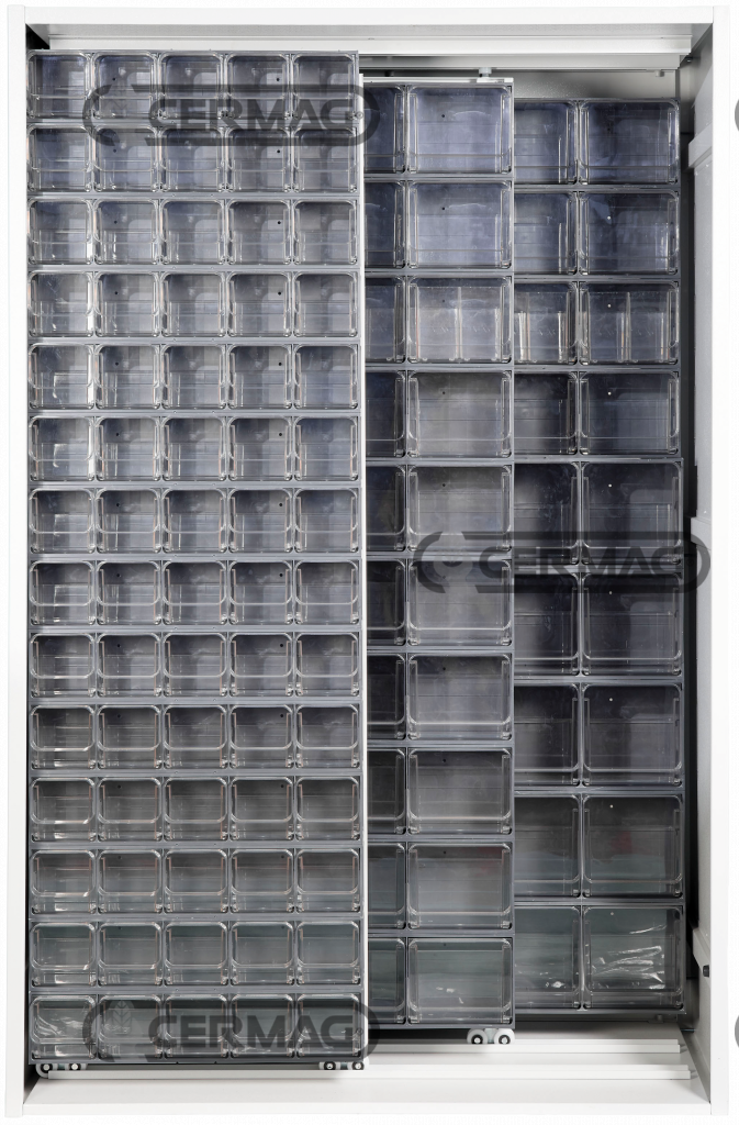 Kit armoire compose de 154 tiroirs