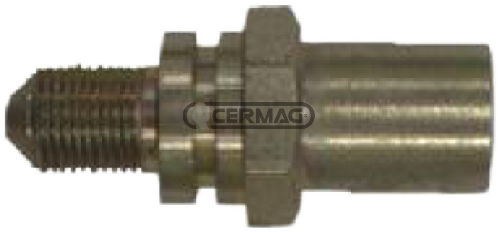 HOHLKOPFANSCHLUSS MIT SEEGERRING-SITZ F&Uuml;R LEITUNG SAE J 1401