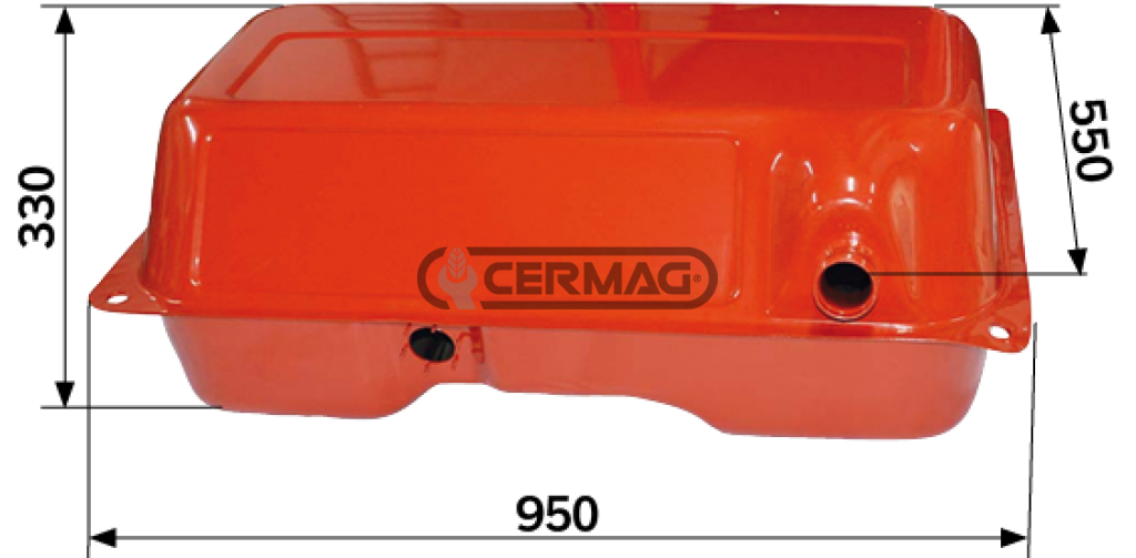 Réservoir de carburant FIAT