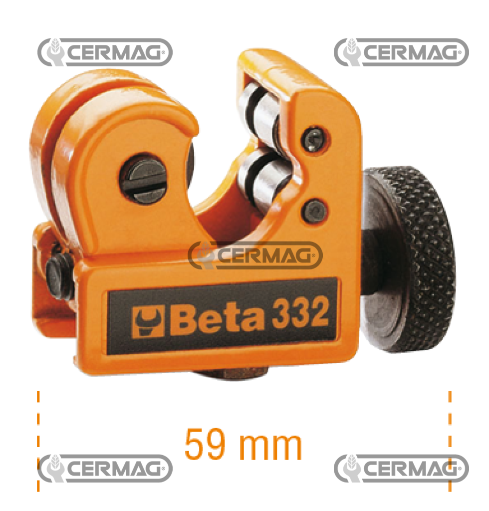 Mini pipe-cutter for copper and light alloys