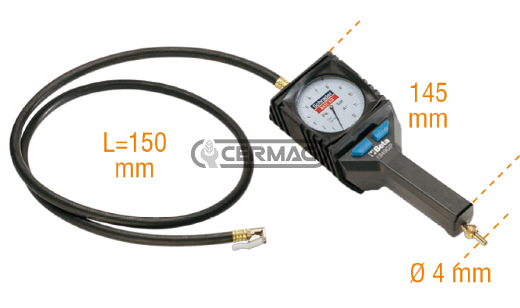 Tyre inflator, ABS housing
