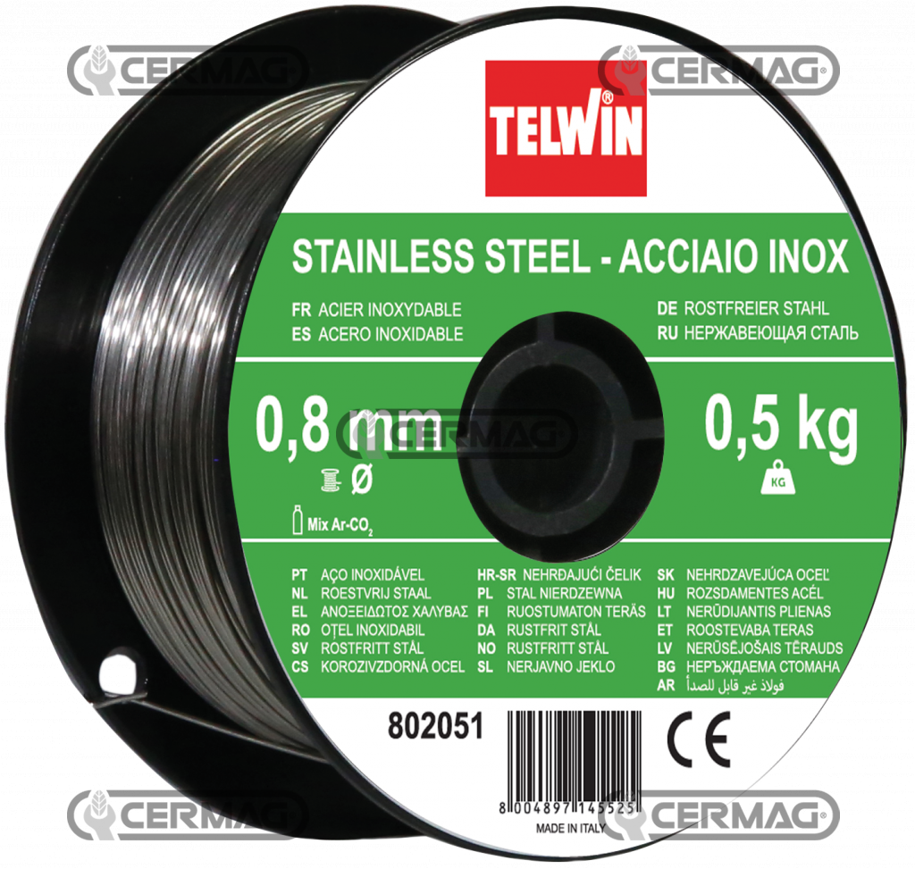 Stainless steel wire coil 0,5 kg