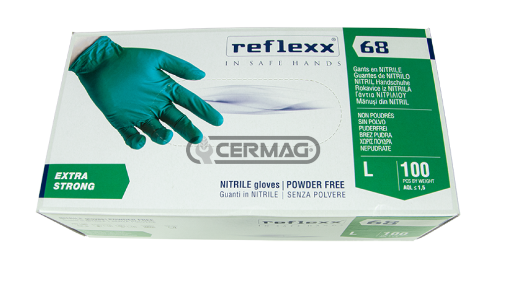 THICK NITRILE GLOVES