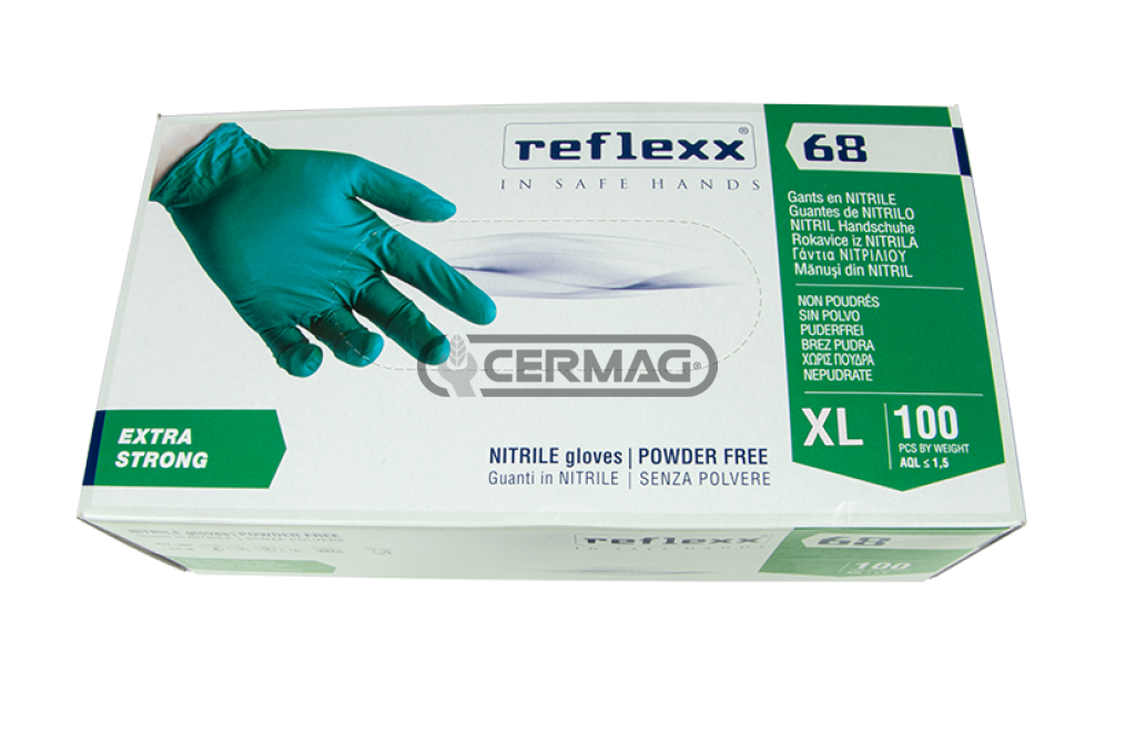 THICK NITRILE GLOVES