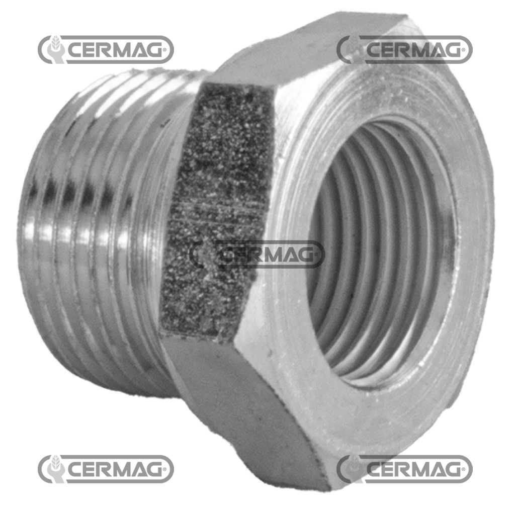 Compact reducing nipple