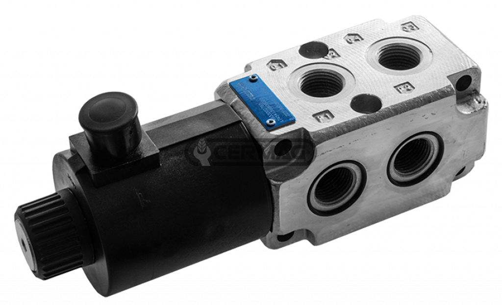 Electric diverter valve 6 ways series VS281/F flangeable