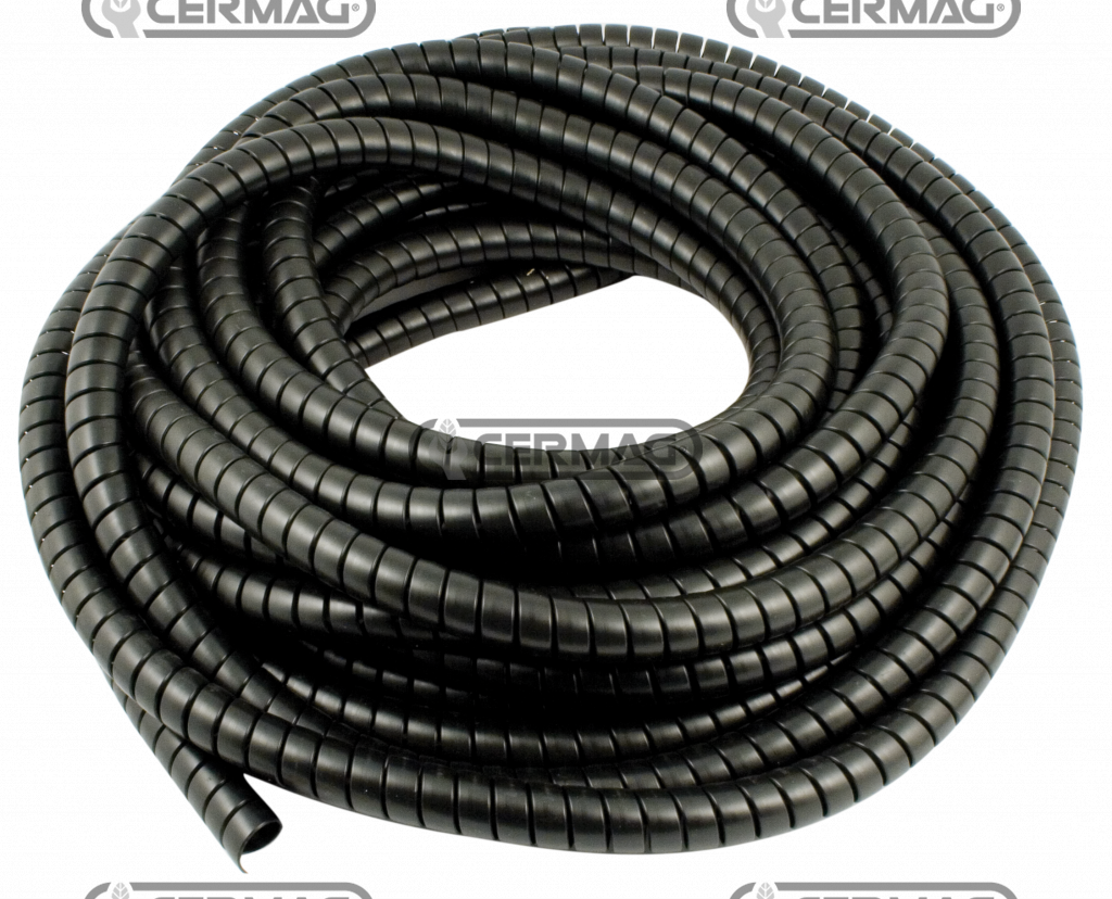 PVC protection spiral for hydraulic hose
