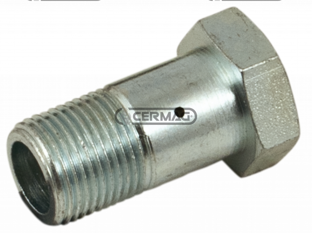 PERFORATED SCREW WITH CALIBRATED HOLE