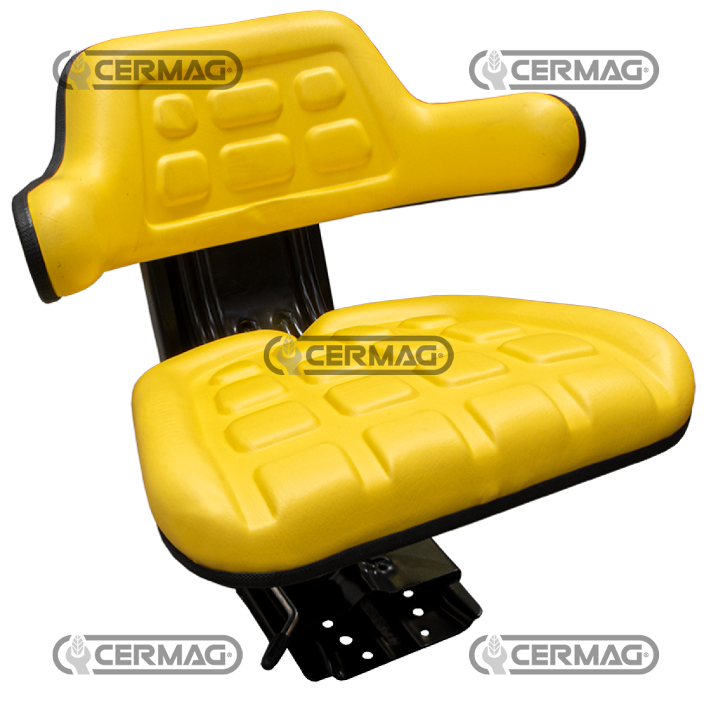 Sedile a base inclinata non regolabile per JOHN DEERE