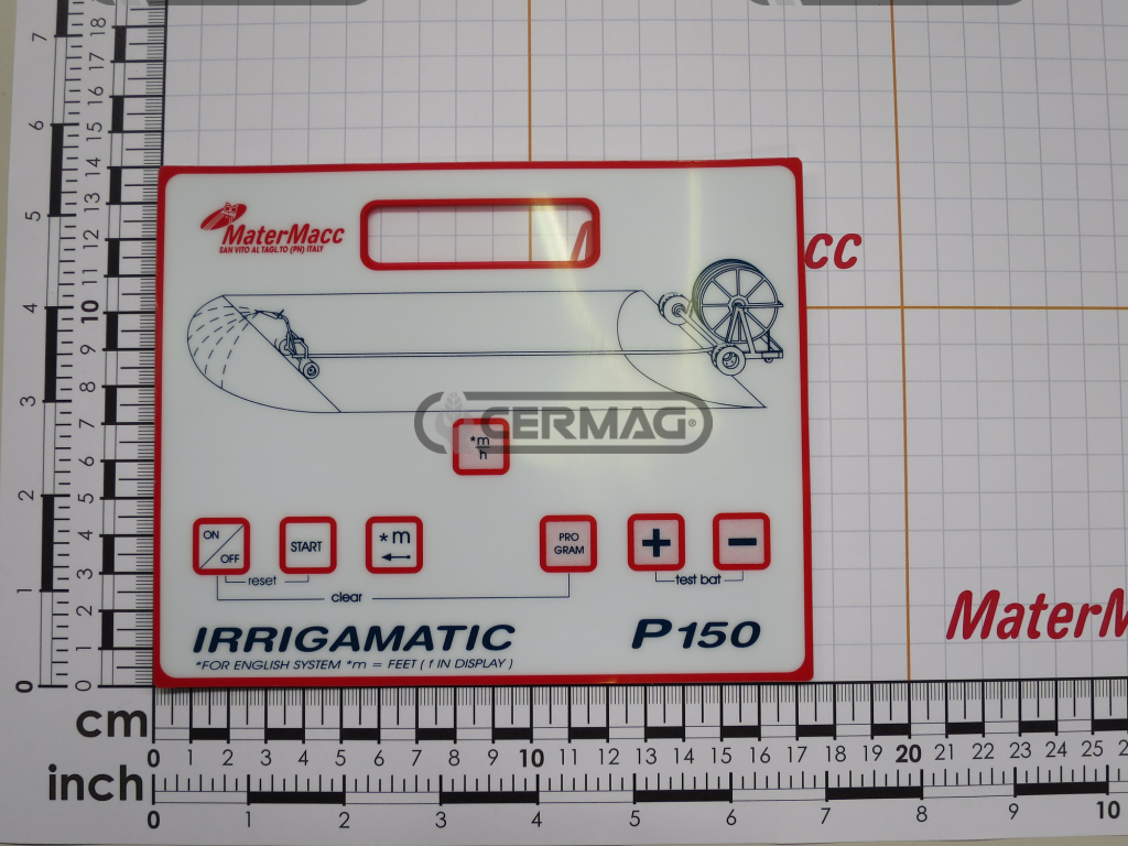 tastiera IRRIGAMATIC P150