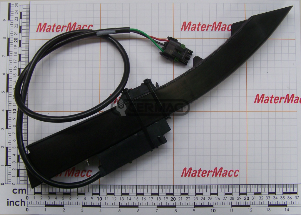 tubo caduta seme con sensore